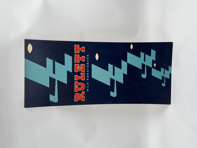 Rulet Plakat 50 tallet Tobak