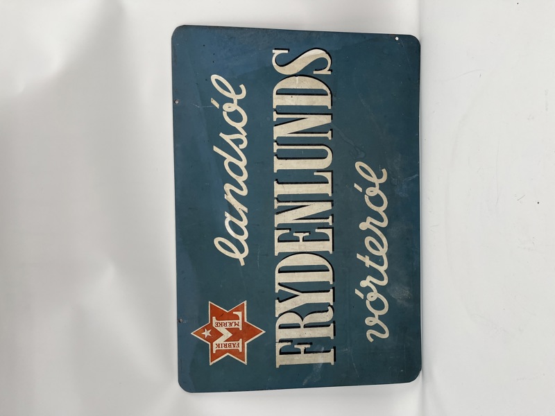 Skilt 40-50 t Frydenlund
2 sidig