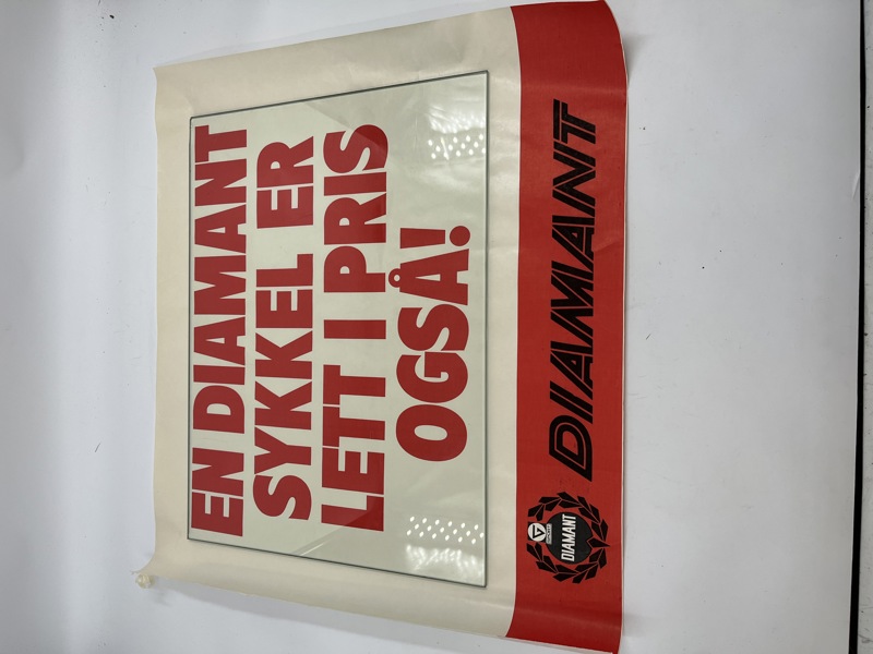 Sykkelplakat Diamant 