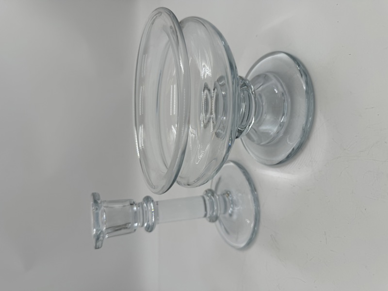 Holmegaard- Lysestake + Konfektskål