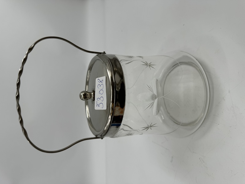 60 Talls Gammel Kjeksboks med lokk