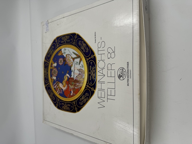 Tysk Juleplatte 82 i org eske