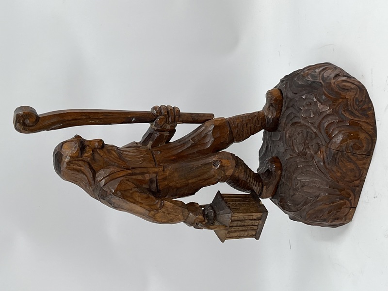 Bordlampe Mann med lykt