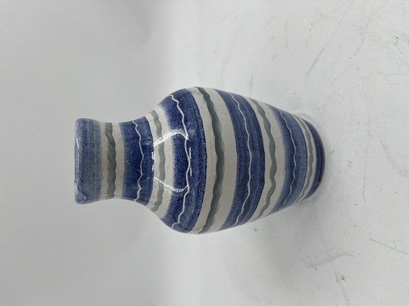 Lødner Keramikkvase blå