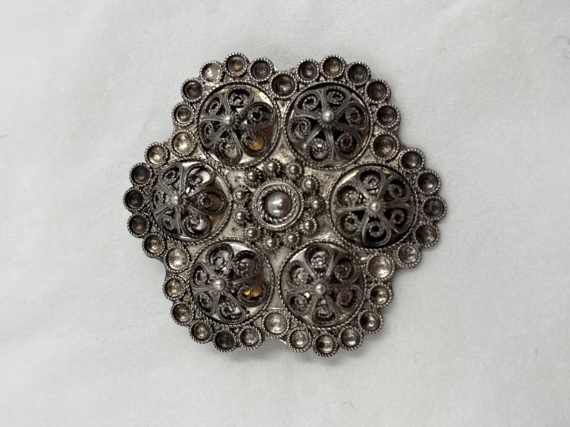 1800 talls Bolesølje Filigran