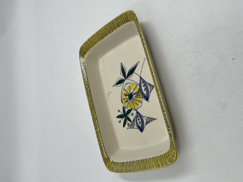 Stav.Flint- Ovalt fat med kant Flamingo