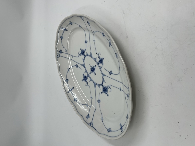 PP- Stort Ovalfat i stråmønster