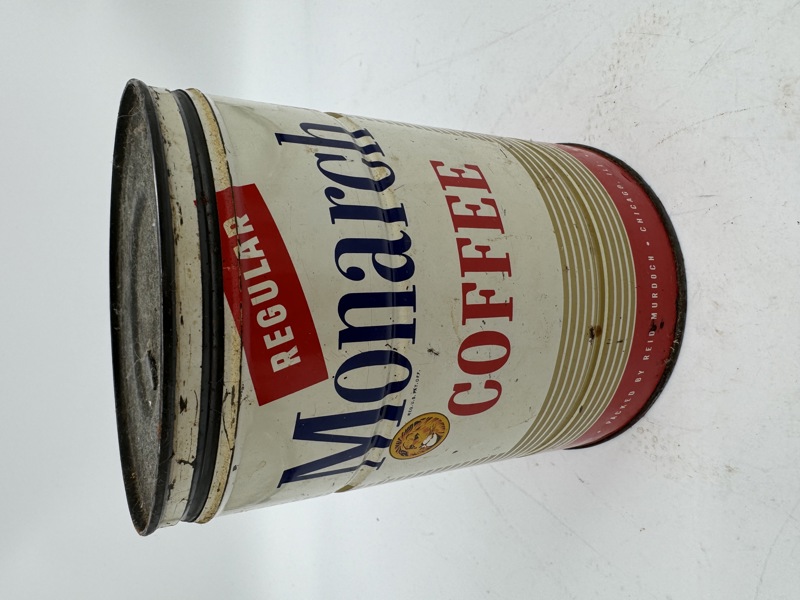 Vintage kaffeboks fra Monarch Coffee