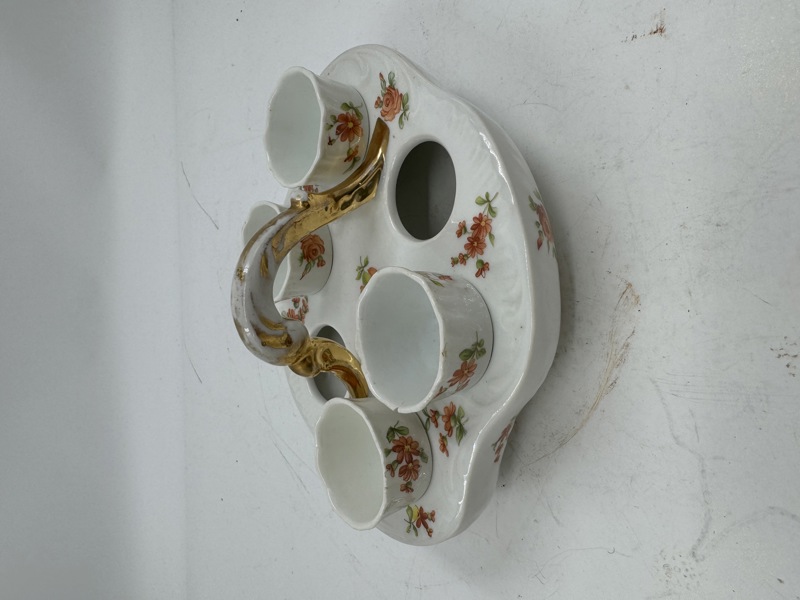 PP- Eggoppsats med 4 eggeglass