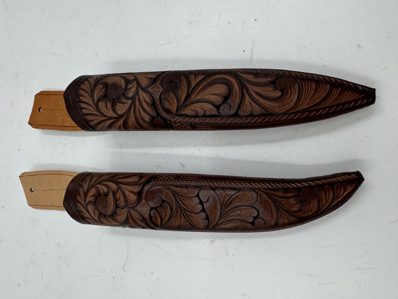 2 stk Slirer 1 rett + 1 krok signert