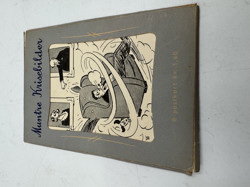 8 postkort Munthe Krisebilder ( fra krigen