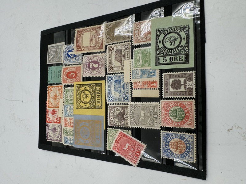 Lott ubrukte Bypostmerker 