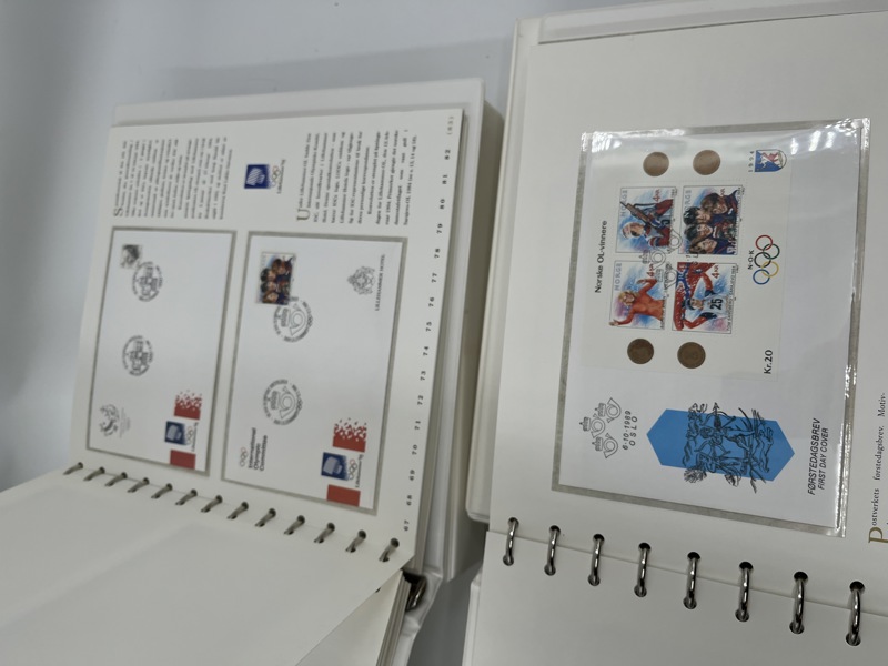 2 stk Komplette Album OL 94