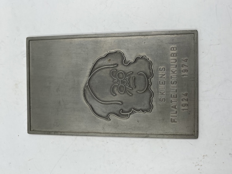 Minneplate Skien Filatelistklubb
