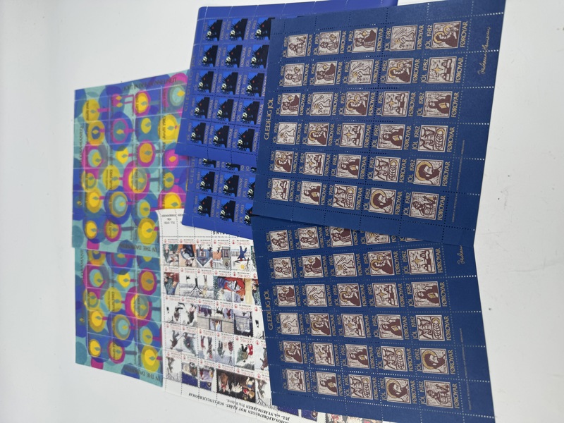 Frimerke ark "Julemerker"