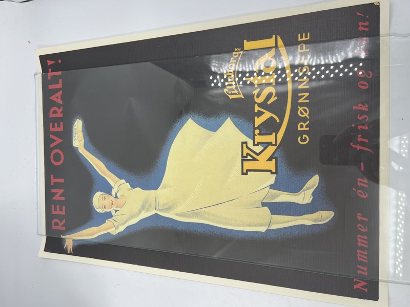 Lilleborg plakat slutten av 1900 talet