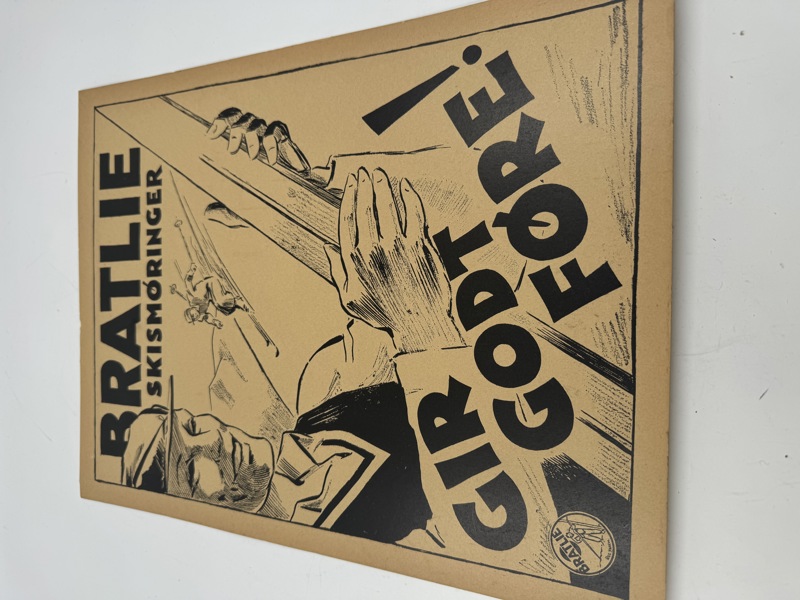 Bratlie Plakat 30 tallet