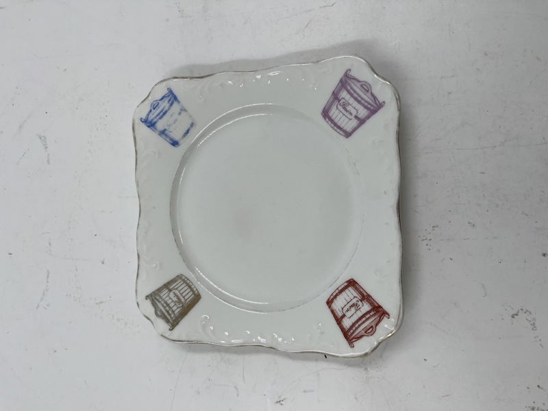 PP- Firkantet Smørskål
( Meget Sjelden)