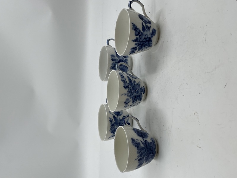 Kongelig Dansk 5 kopper
"Blå blomst"