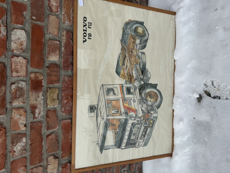 Volvo Bilde i ramme