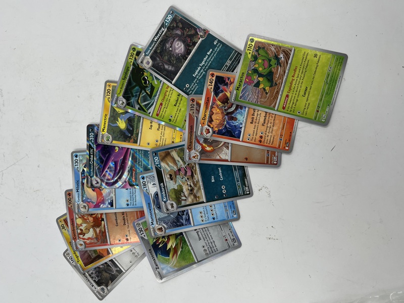 14 stk Pokemon kort