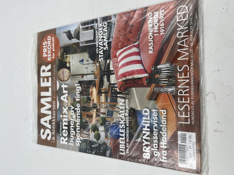 Uåpnet Samler & Antikkbørsen Blad