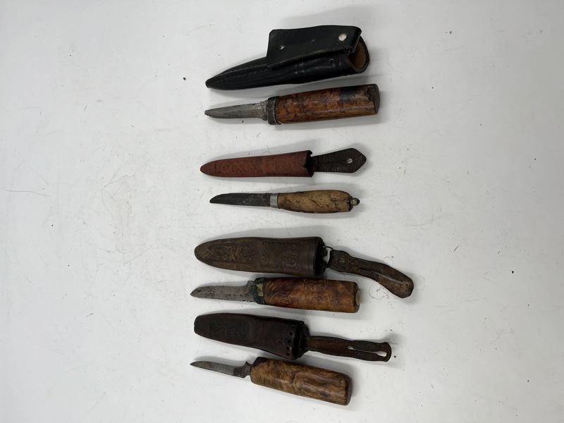 4 stk Slirekniver m/ slir