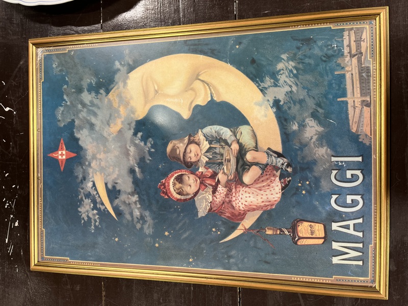 Maggi Plakat m/ barnemotiv