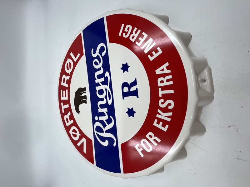 Ringnes vørterølskilt 50-60 tallet