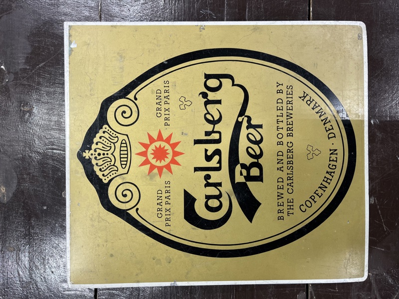 Gmlt Carlsbergskilt