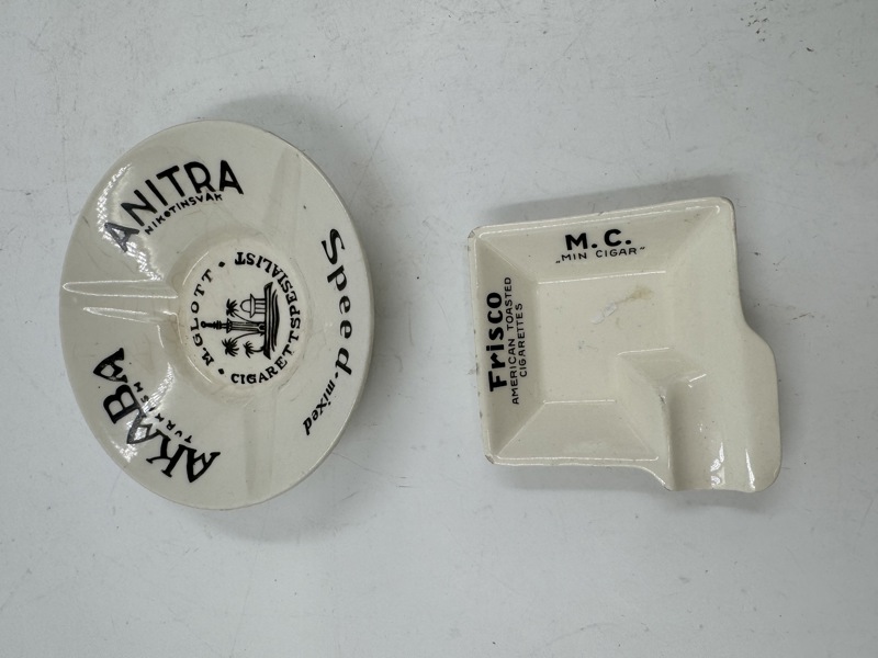 2 stk askebeger akaba + frisco