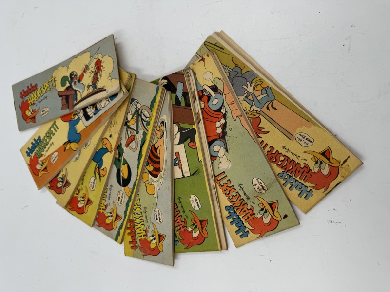 Lott 10 stk Hakke Hakkespett