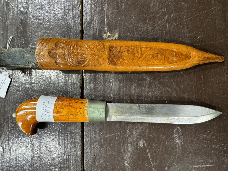 Slirekniv krak skaft  holk