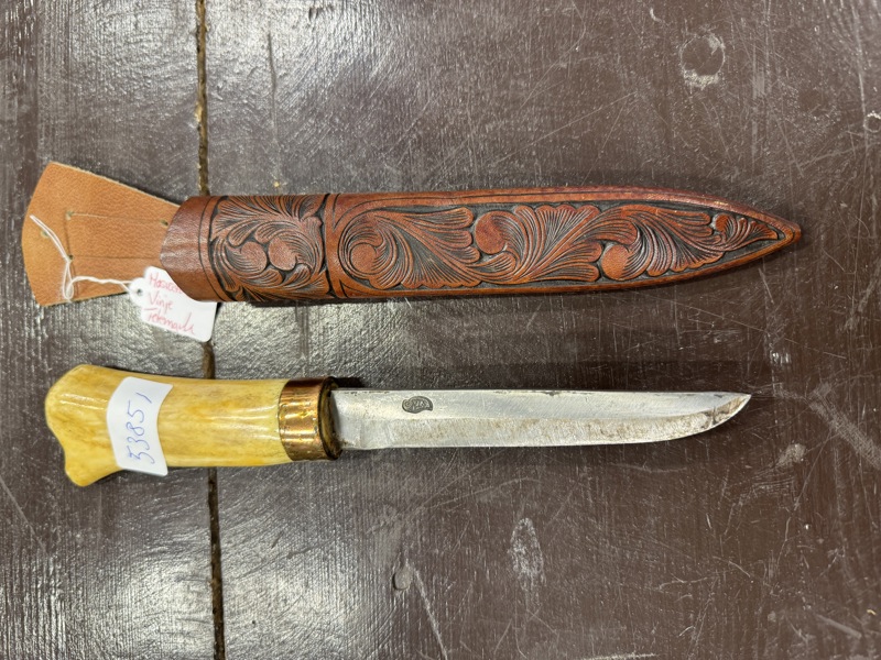 Slirekniv Møsvann Beinskaft