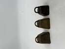 3 stk Gamle ku/sauebjeller