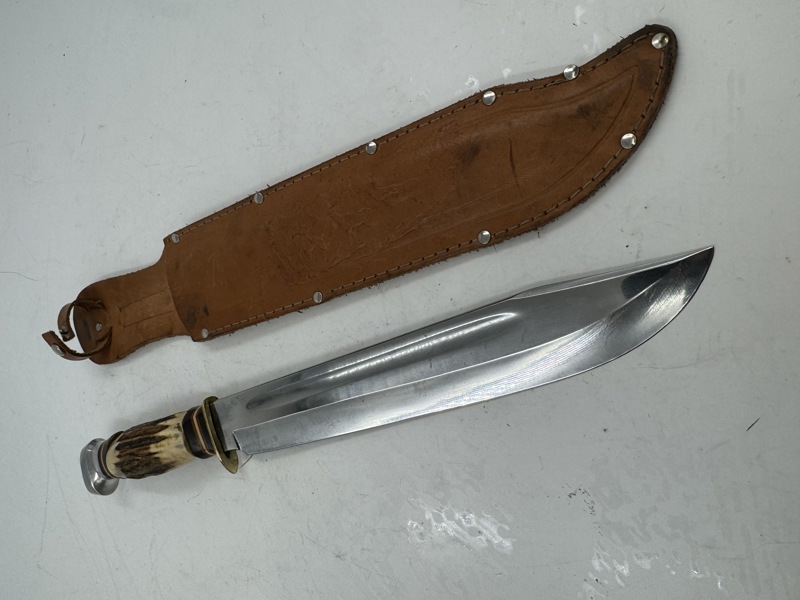 Bowie kniv m/ slir  70 tallet