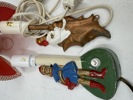 Vegglampe Rødehette m skjerm vegglampe
