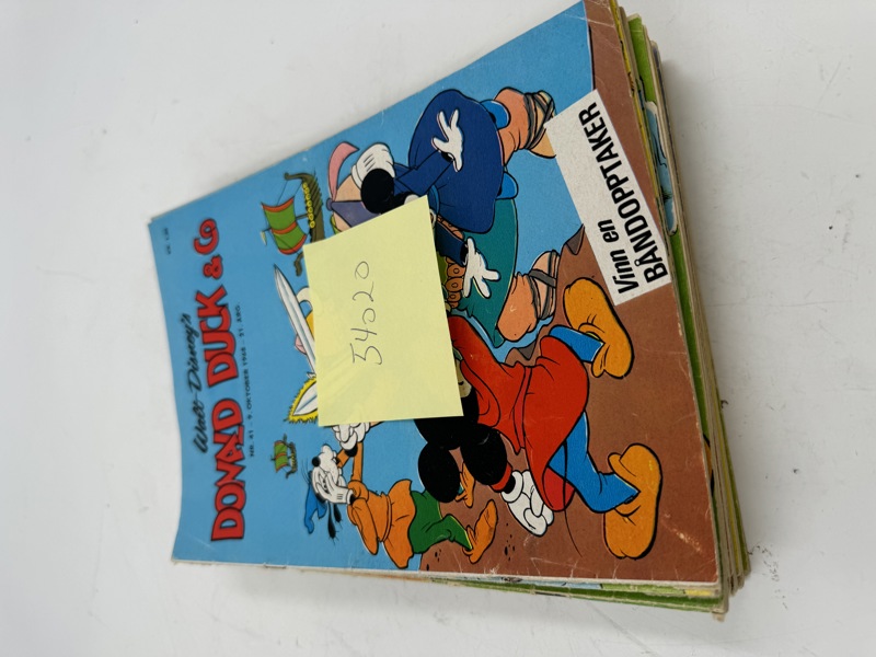 17 stk Donald Duck 68-69 
