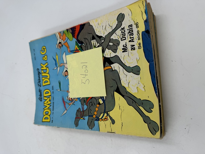 18 stk Donald Duck 1967