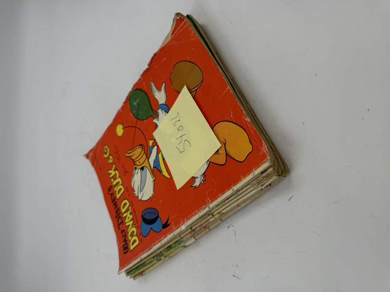 7 stk Donald Duck 1955 56 57