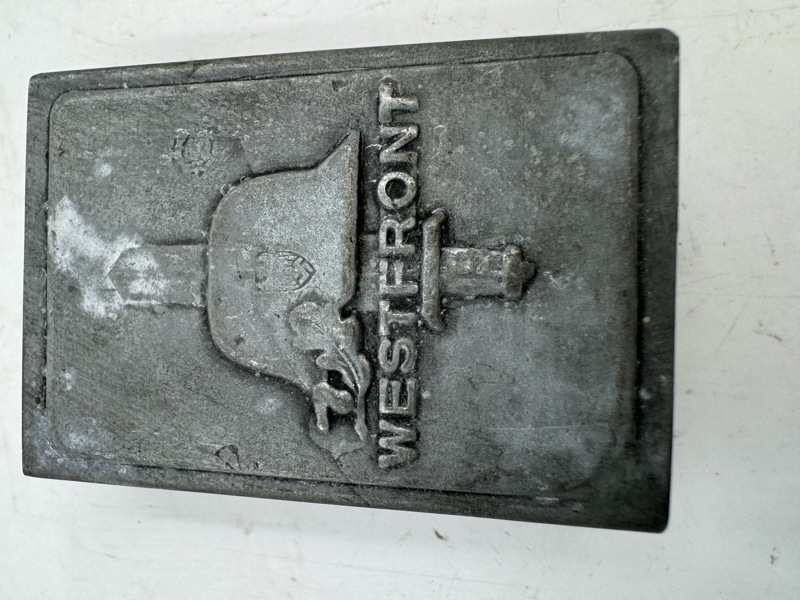 Fyrstikkholder Westfront