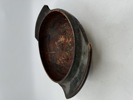 Stor 1800-talls 1819 Vengebolle med rosemaling + drikkevers