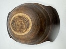 Stor 1800-talls 1819 Vengebolle med rosemaling + drikkevers