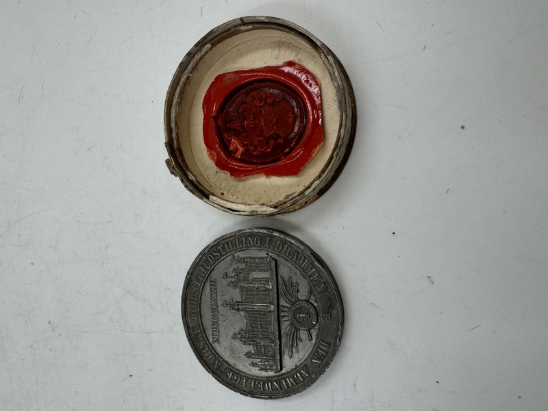 Medalje fra Gml utstilling 