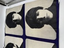 Uvanlig men litt sliten gml Beatles Plakat