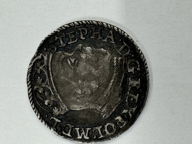 Polsk sølvmynt fra 1583!!!