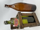 2 stor flasker m/ keramisk kork