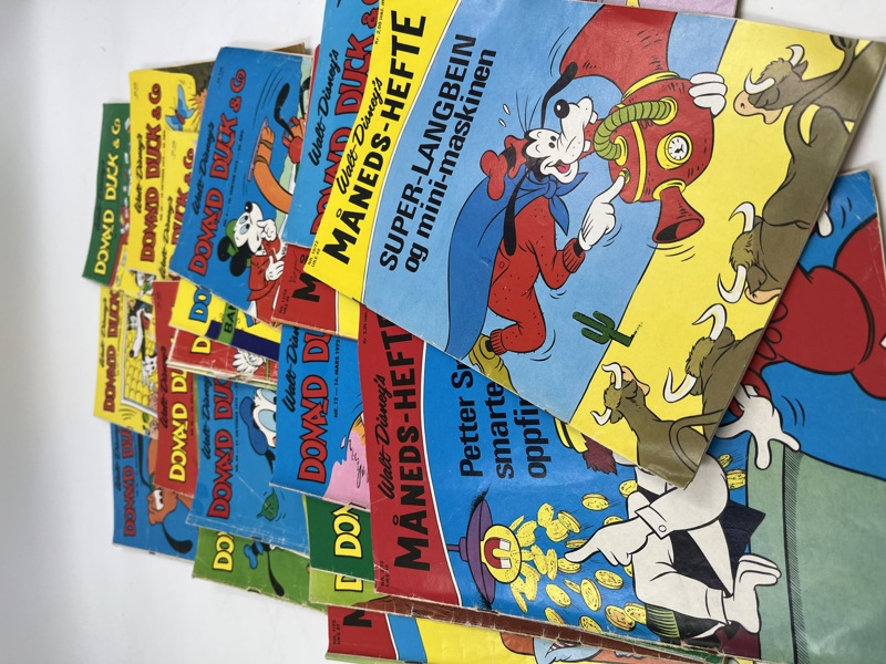 Donald Duck 21 stk 1972