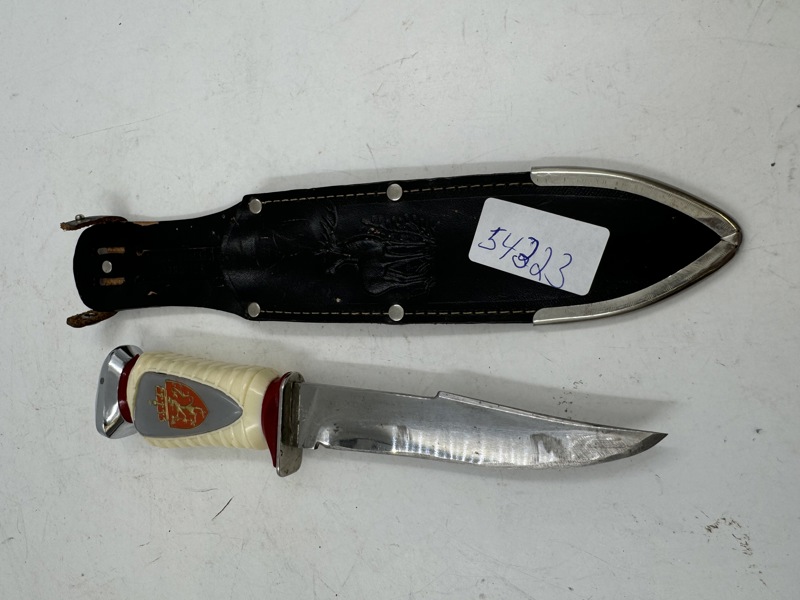 Tysk solingen kniv med norsk riksløve 