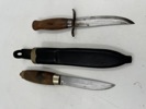 Brusletto kniv + 1 speider kniv u/ slir